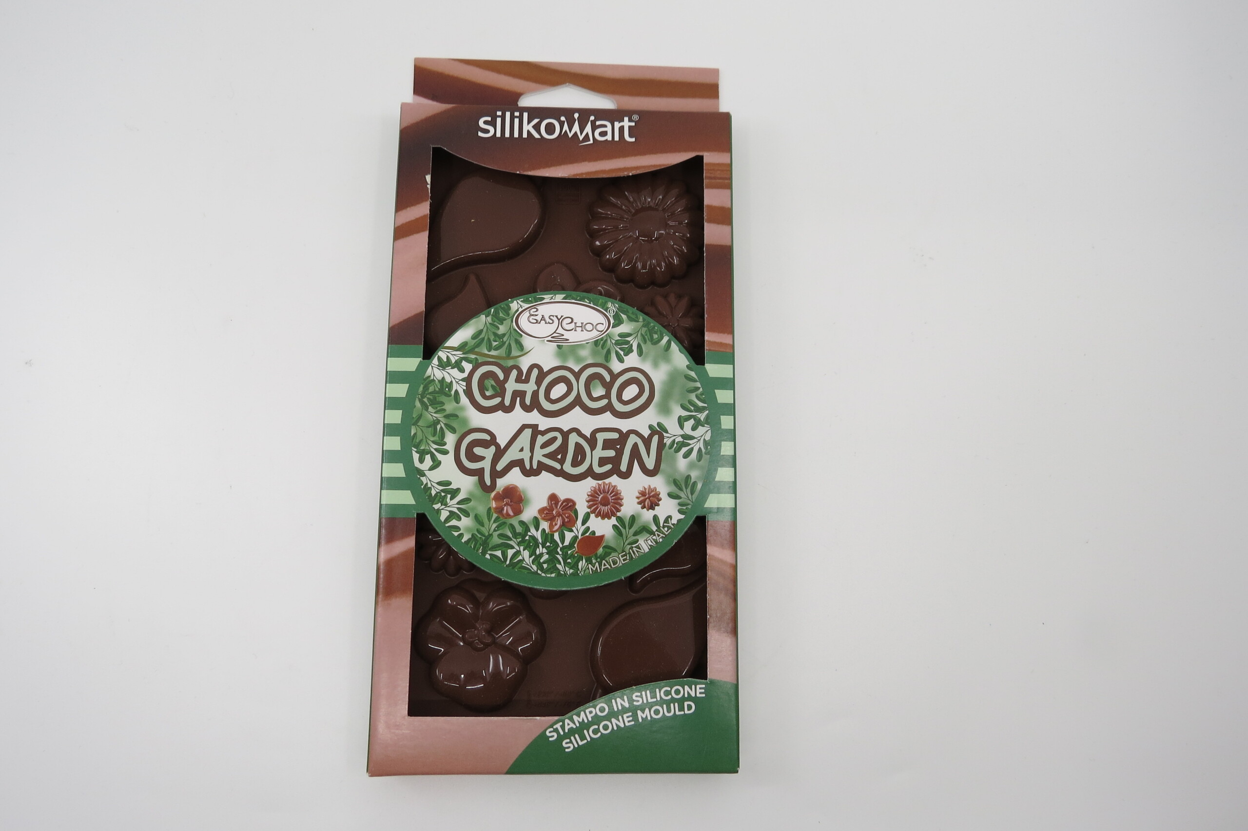 Silikomart Silikon-Pralinenform Schokoladen Garten - Tortastisch