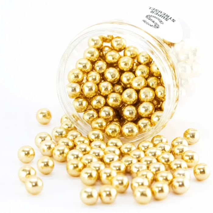 Schokokugeln Gold SuperStreusel