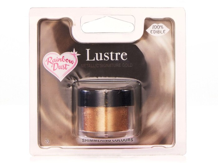 Puderfarbe Metallic Signature Gold 3 g Rainbow Dust - Image 2