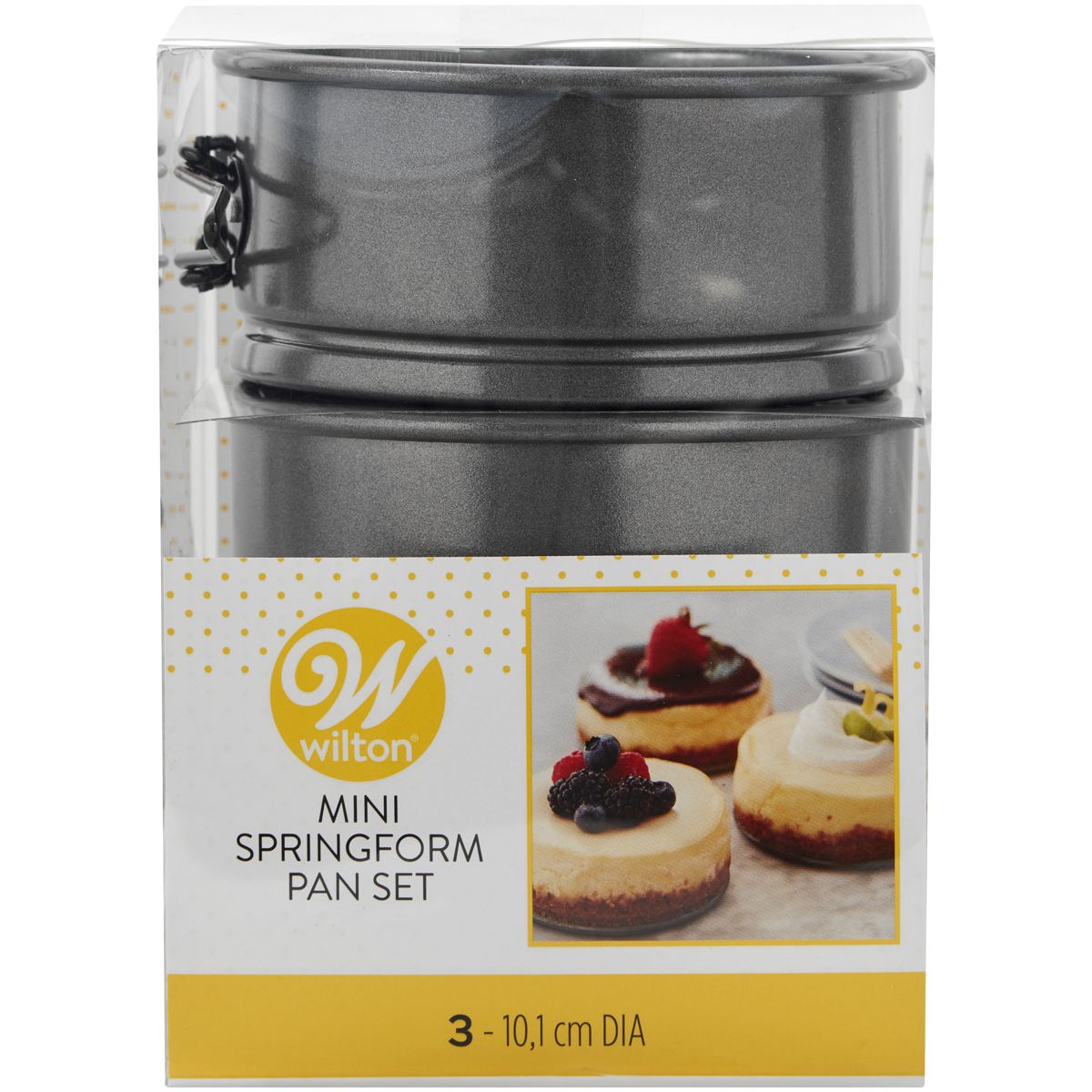 Wilton Mini Springform Set bestehend aus 3 Stück