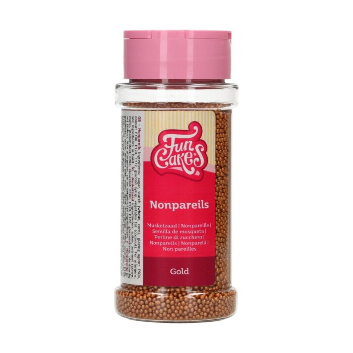FunCakes Nonpareils Gold 80g