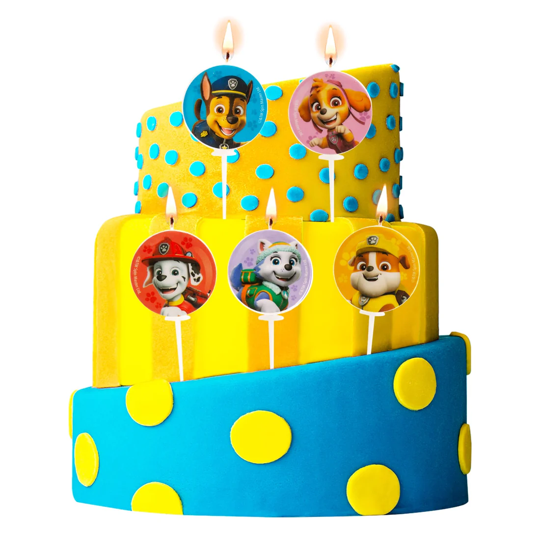 Paw Patrol Tortenkerze für Kindertorten - 3cm – Bild 2
