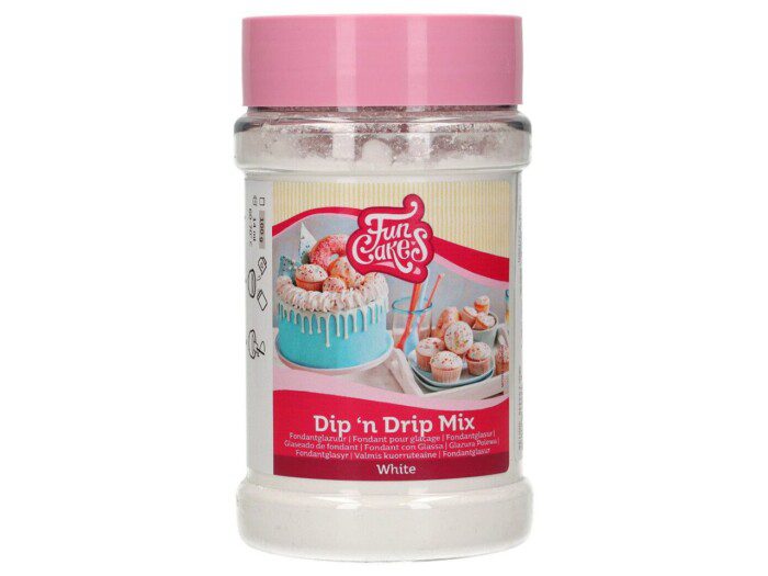 FunCakes Mix für Fondantglasur, Dip 'n Drip Weiß 150g - Image 2