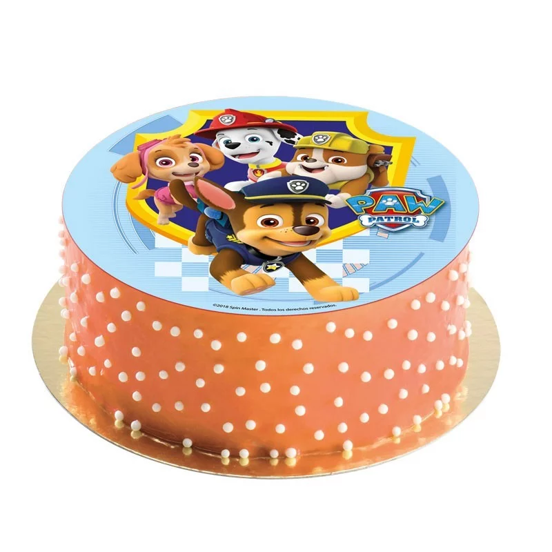 Runder Paw Patrol Tortenaufleger – Bild 2